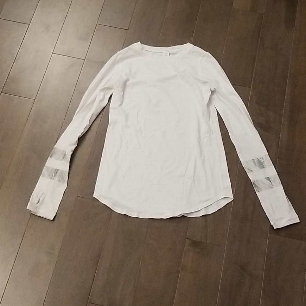 Girls white ivivva top
